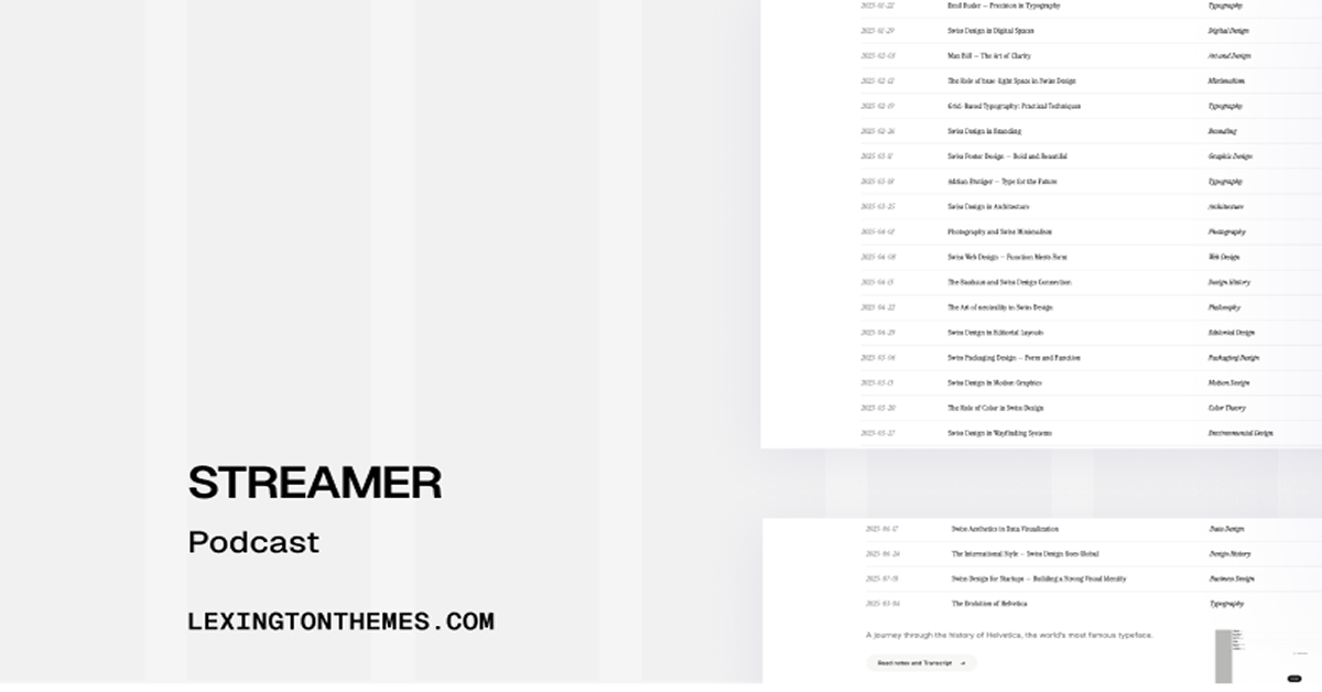 Streamer 