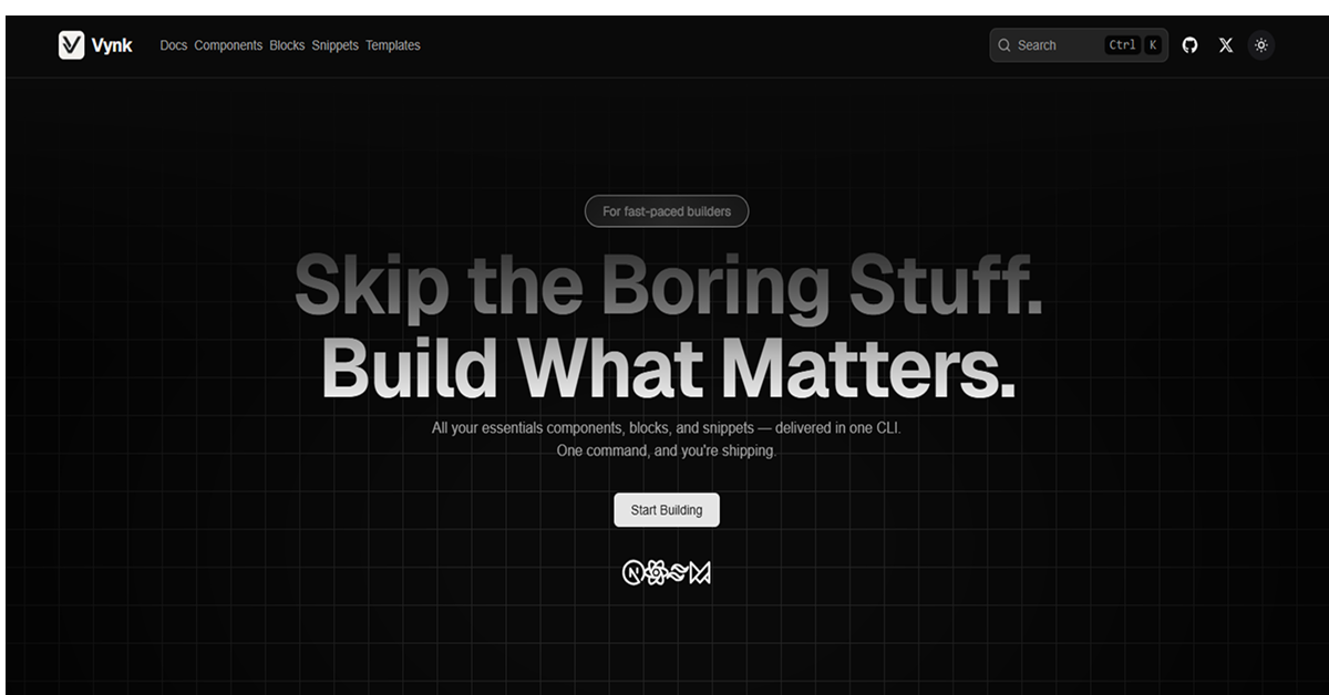 vynk | All UtilityCSS