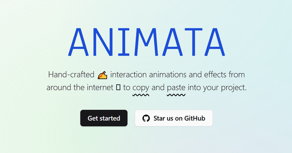 Animata - Animated Component Library