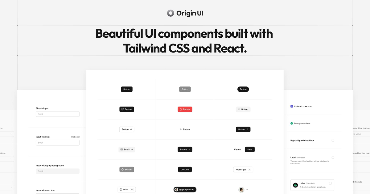 All UtilityCSS - 150+ TailwindCSS Templates, Components & Tools