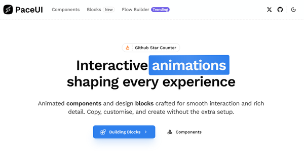 Pace UI: Tailwind CSS Component Library