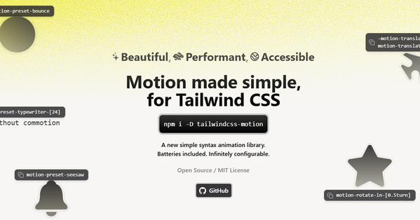 Rombo - Tailwind CSS Animation library