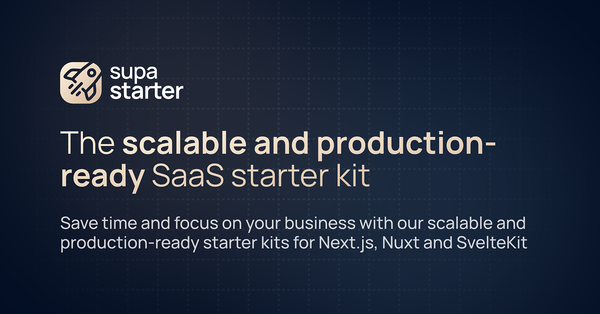 Supastarter – The Ultimate SaaS Starter Kit