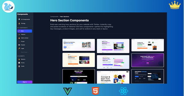 Tail Dev - Build Websites, Faster with Tailwind CSS Components