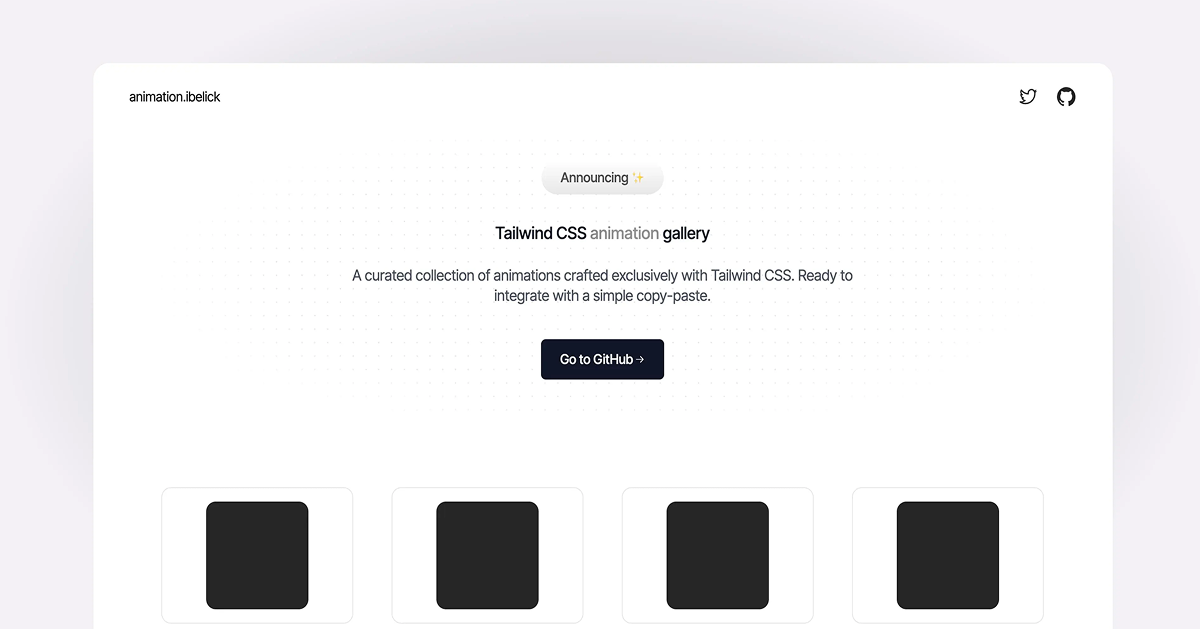 Ibelick - Tailwind CSS Animation