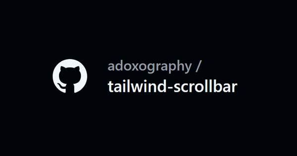 Tailwind Scrollbar Styling - Plugin